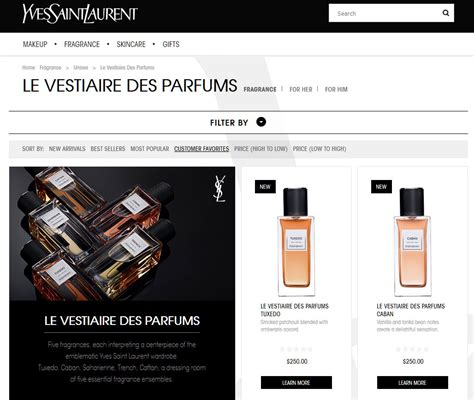 ysl usa online|yves saint laurent website.